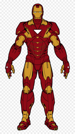 Collection Of Iron Man Body Drawing - Full Body Iron Man ...