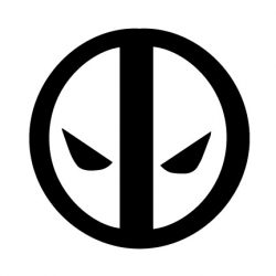 Download deadpool symbol stencil clipart Deadpool Stencil ...