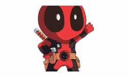 Deadpool Clipart Transparent Background - Deadpool Bobble ...