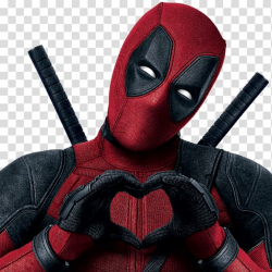 Marvel Deadpool, Deadpool Heart Sign transparent background ...