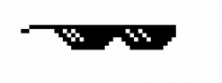 deal with it glasses transparent meme thug life | Thug life ...