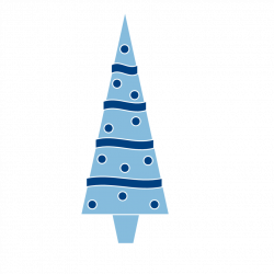 Free Clipart N Images: Free Blue Christmas Tree Clipart