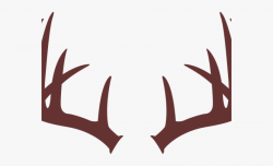 Antler Clipart Brown Deer - Letter O With Antlers #197757 ...