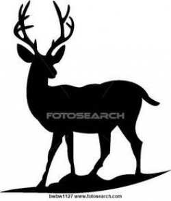 deer silhouette | baby boy | Silhouette clip art, Deer ...