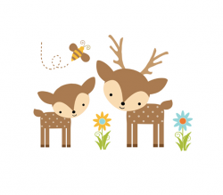 Deer border clipart - Clip Art Library