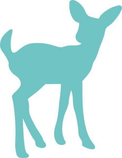 Baby Deer Silhouette Clip Art Clipart - Free Clipart ...