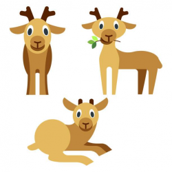Deer eating grass clipart 1 » Clipart Portal