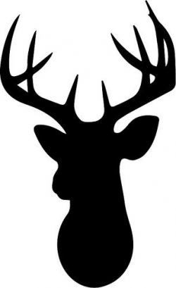 deer head free | Svg Files Downloaded | Deer silhouette, Silhouette ...