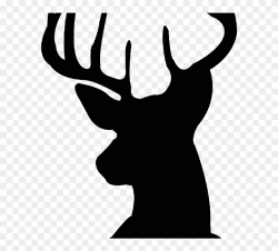 Free Deer Head Silhouette, Download Free Clip Art, - Png Download ...