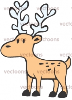 Cute and Simple DEER Cartoon - Animals - Buy Clip Art | Buy ...