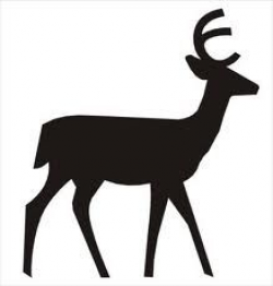 simple deer | public domain | Deer signs, Deer, Silhouette clip art