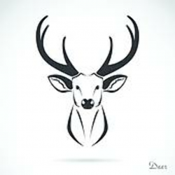 Stag Clip Art - Royalty Free - GoGraph