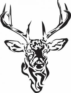 Tribal. Stag tattoo | Art | Deer tattoo, Stag tattoo, Tribal animals