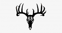 Peach Clipart Deer - Tribal Deer Skull Tattoo - Free Transparent PNG ...