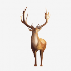 Watercolor Deer Png, Vector, PSD, and Clipart With Transparent ...