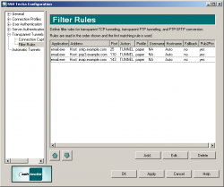 Transparent TCP Tunneling | SSH Tectia® ConnectSecure 6.1