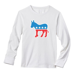 Democrats Party Symbol - Democrat Donkey Logo Election Long ...