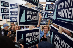 Elizabeth Warren Stands Out at New Hampshire Democratic ...
