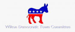 Dem Donkey Trans Large - Democratic Party Donkey ...