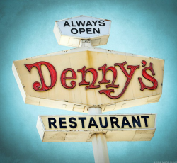 The Original \'Denny\'s\' Sign in San Clemente, CA is so retro ...