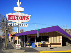 former Denny\'s Restaurant, now Milton\'s Restaurant, Histor ...