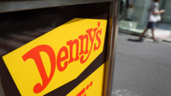 Denny\'s sausage mascot has unfortunate resemblance