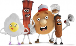 Denny\'s Is Just Fine With the Way Its New Sausage Mascot Looks