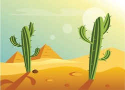 African Desert Landscape Clipart Image | +1,566,198 clip arts