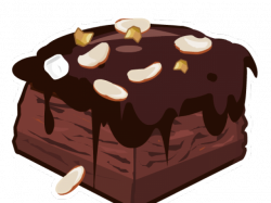 Desserts clipart brownie, Desserts brownie Transparent FREE ...
