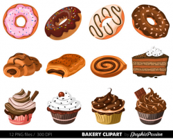 Bakery Clipart Cake Clip art Pie clip art Ginger house ...