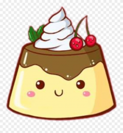 Pudding Sticker - Pudding Cute Clipart (#3874217) - PinClipart