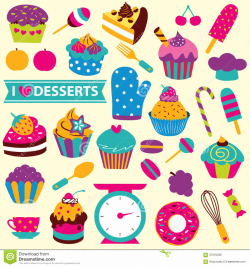 Dessert clipart cute, Dessert cute Transparent FREE for ...