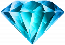 Blue Diamond Transparent PNG Clip Art Image | Gallery ...