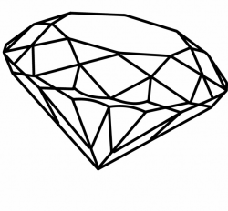 Diamond Clipart Outline Cute Borders Vectors Animated ...