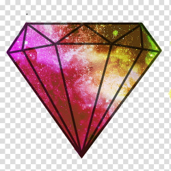 Galaxy Shapes, diamond illustration transparent background ...