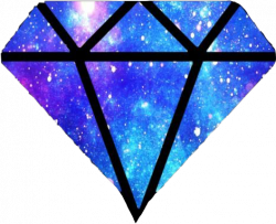 diamond galaxy night purple blue pink art nature sky...