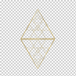 Triangle Pattern, Golden diamond, 4-sided yellow glitter PNG ...