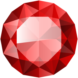 Red Diamond Transparent Clip Art Image | Gallery ...