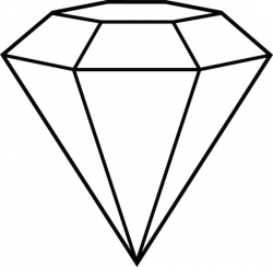 Diamond drawing clipart jpg - Clipartix