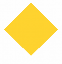 Shapes Clipart Triangle - Yellow Diamond Shapes Clipart ...