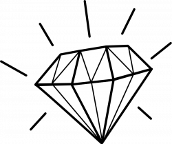 Diamond Clipart Black And White | Clipart Panda - Free ...