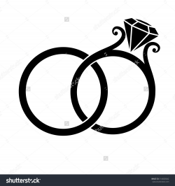 Engagement Ring Clipart Black And White | Free download best ...