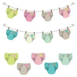 78+ Diaper Clipart | ClipartLook