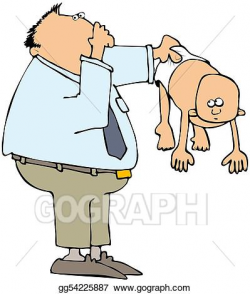 Clipart - Stinky diapers. Stock Illustration gg54225887 ...