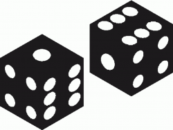 1 dice clipart free clipart images 4 - Clipartix