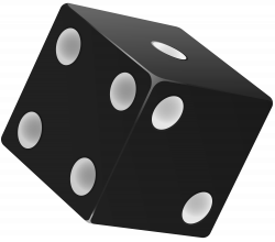 Black Dice PNG Clip Art - Best WEB Clipart