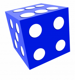 Bunco Dice Clipart - Blue Dice Png Free PNG Images & Clipart ...