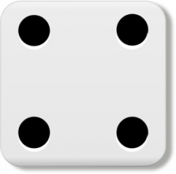 Dice 4 Clip Art at Clker.com - vector clip art online, royalty free ...