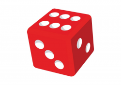 Red dice clipart - Clipartix