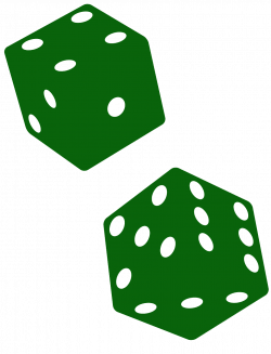 Dice silhouette - Free Vector Silhouettes | Creazilla